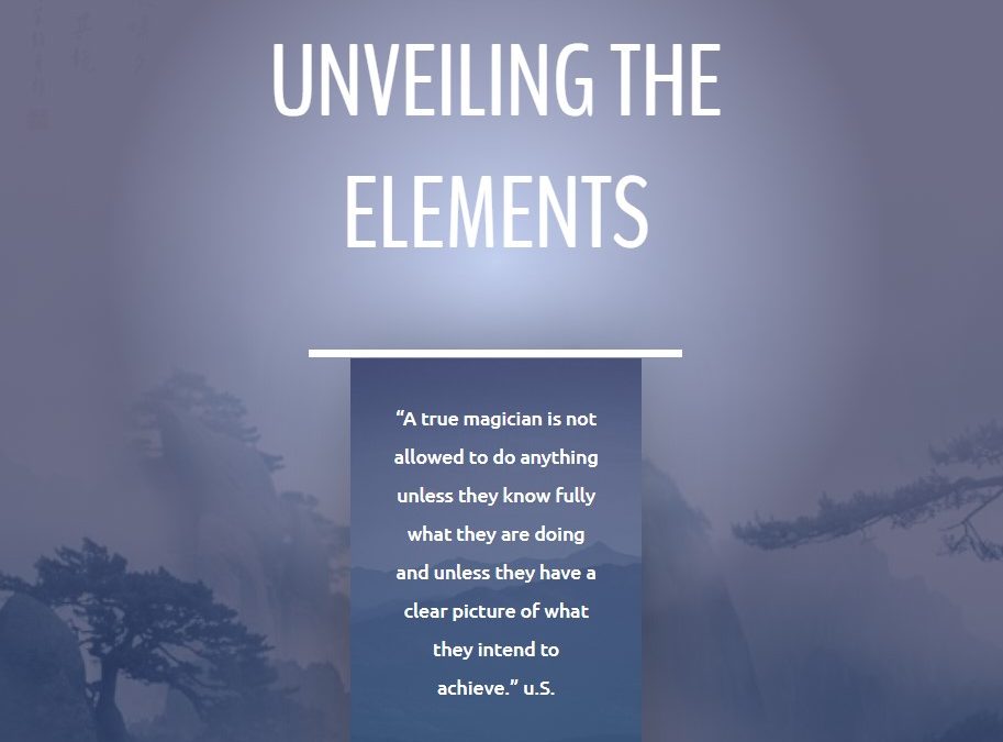 Unveiling The Elements (UTE)